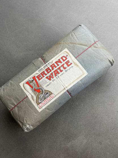 WW1/WW2 Tysk Stor Forbindingspakke (privat købt). Original.