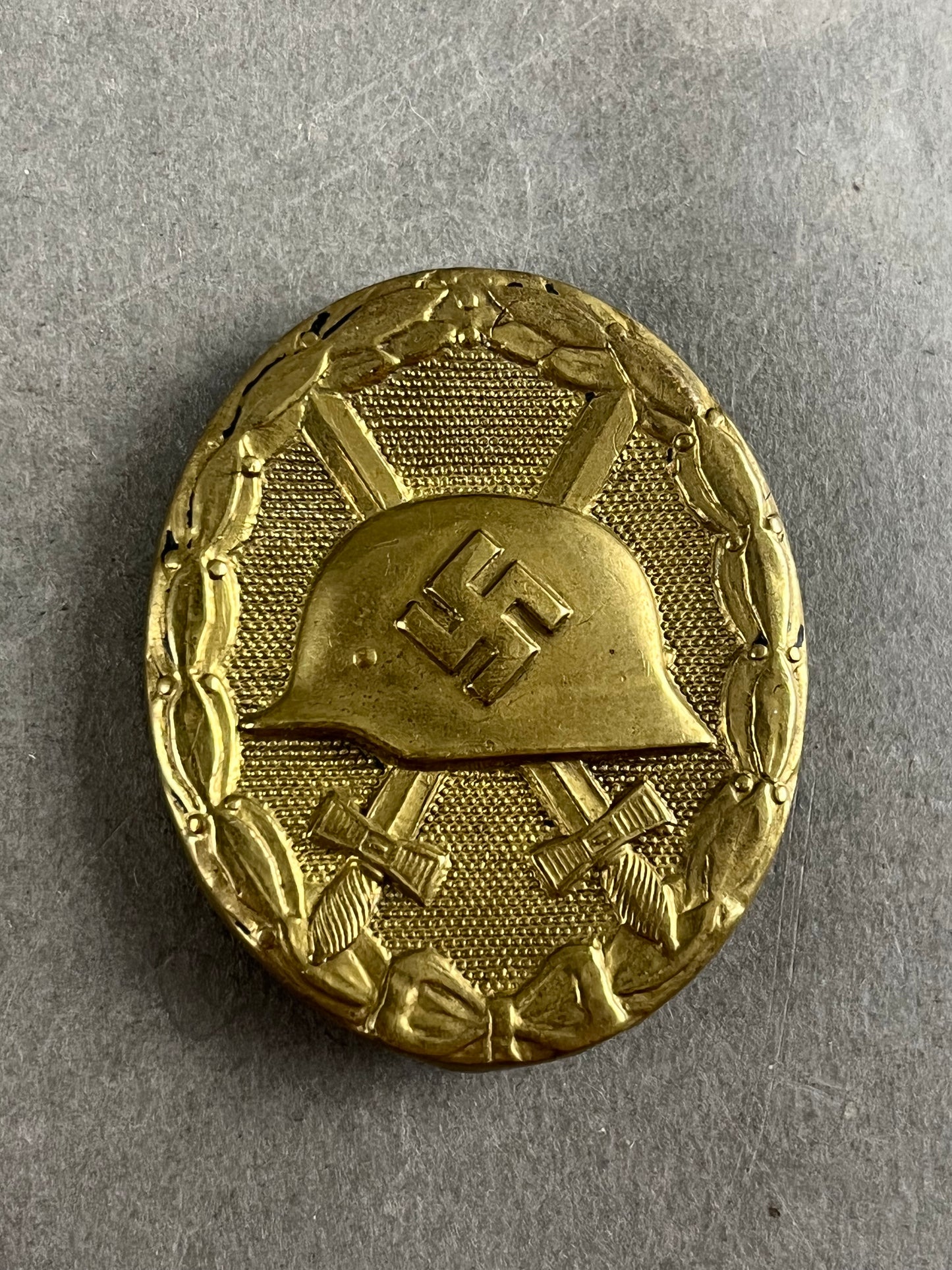WW2 Sårettegn i sort. Original.