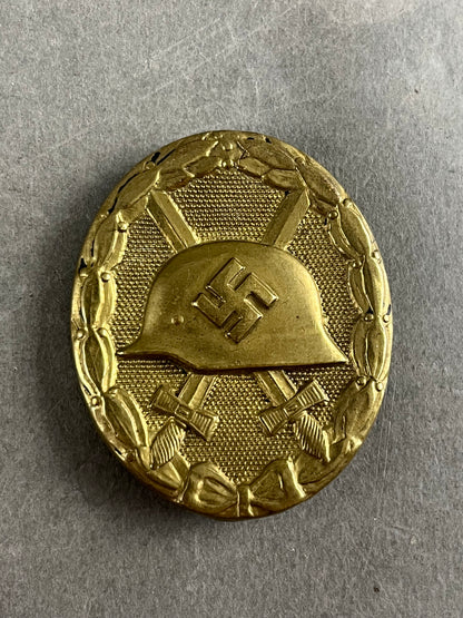WW2 Sårettegn i sort. Original.