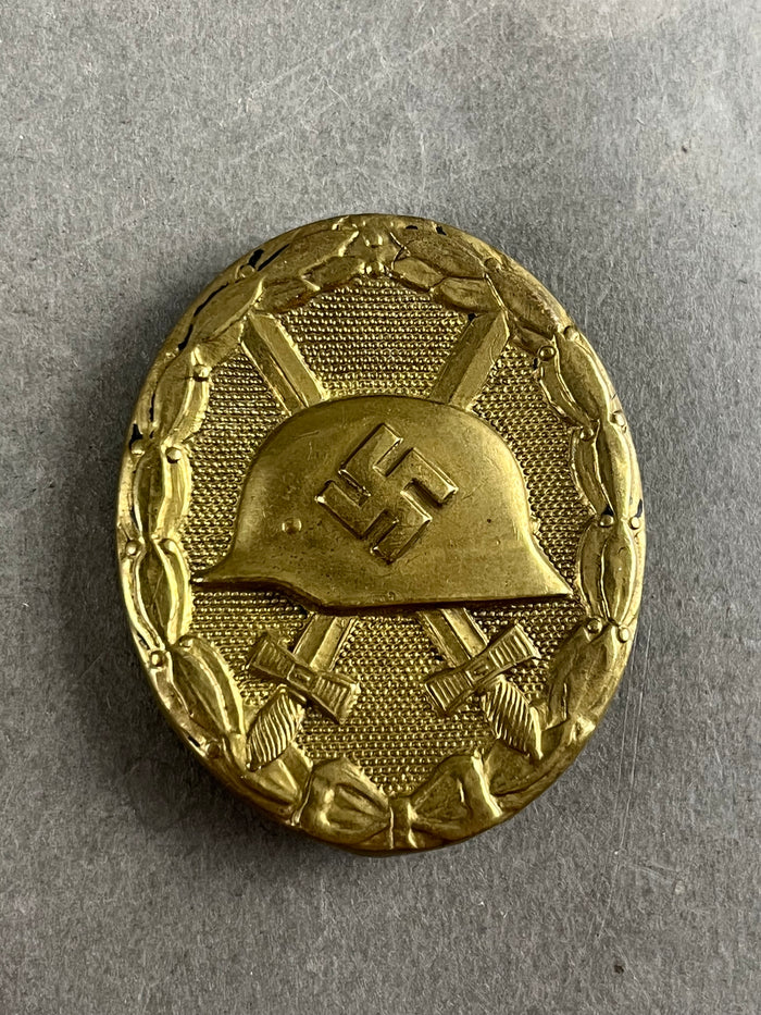 WW2 Sårettegn i sort. Original.