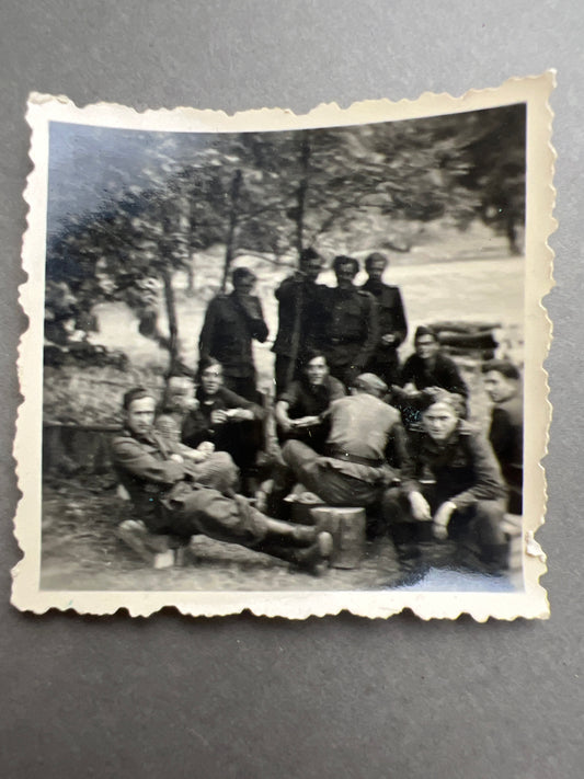 WW2 Tysk Wehrmacht Front Foto. Original.