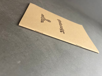 WW2 Tysk NSDAP "Ahnenpass". Sjælden. Original.