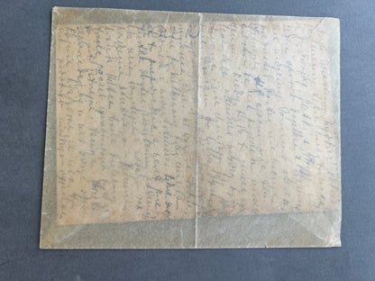 WW2 Tysk/Polsk Postkort. Sendt til polsk soldat i Oflag III (Krigsfange). Original.