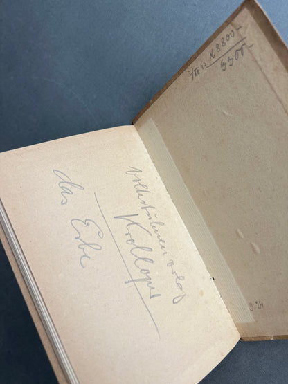 WW1/WW2 Tysk Bog. Original.