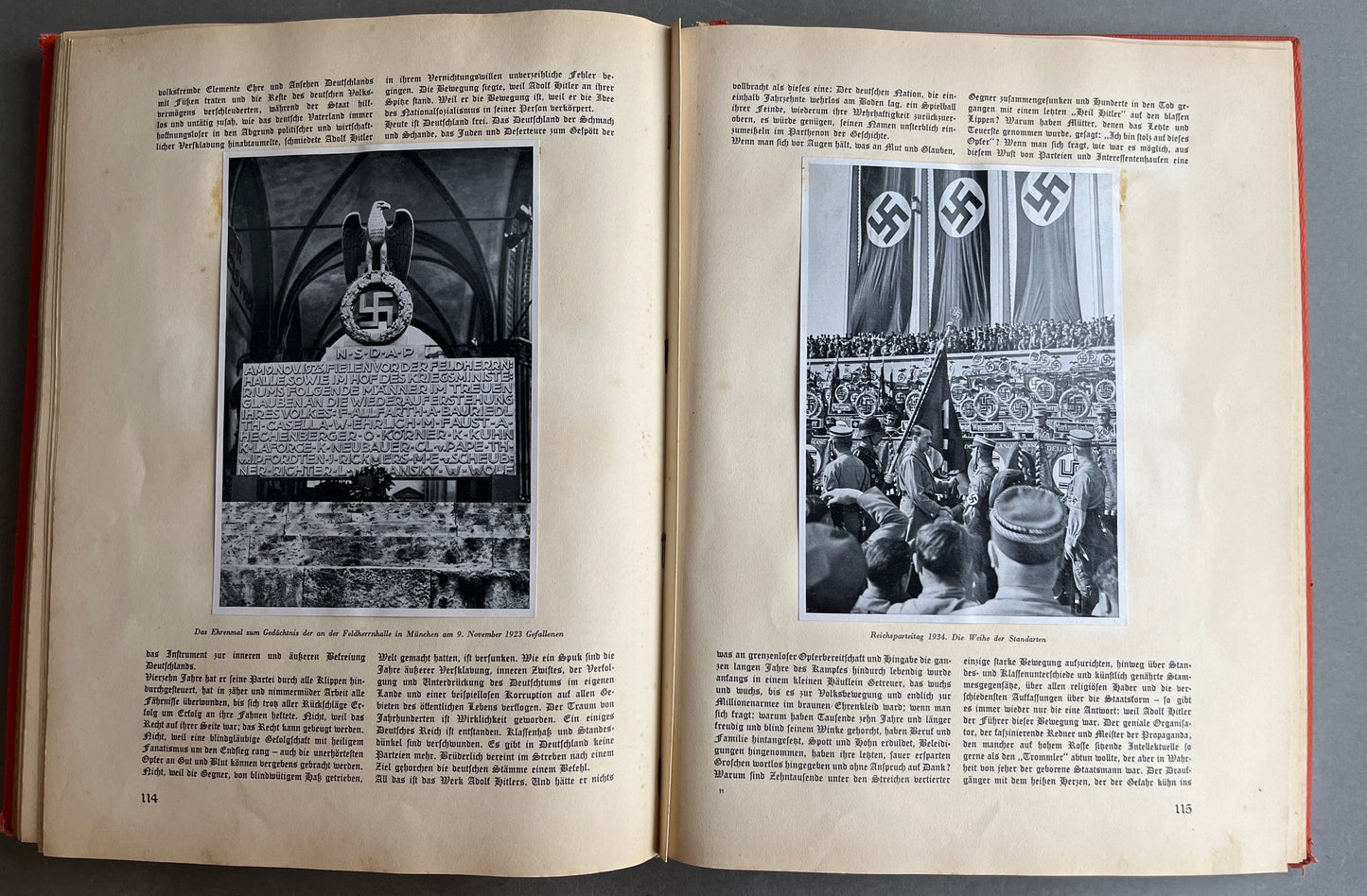 WW2 Tysk “Adolf Hitler” Cigaretten Album. Komplet med alle billeder! Original.