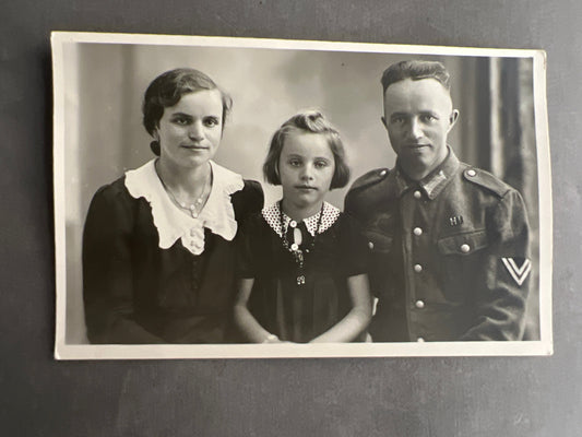 WW2 Tysk Foto-Postkort. Original.