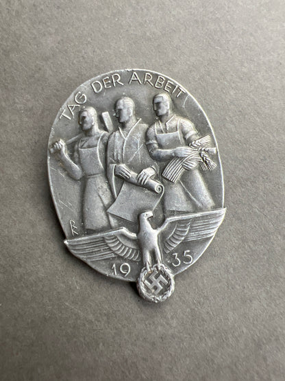 WW2 Tysk Tinnie/Dagsbadge. Original.