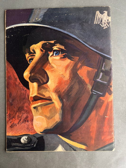 WW2 Tysk "Sieg im Westen" Blad. Stor, større end Signal Blade. Ses ikke tit. Original.