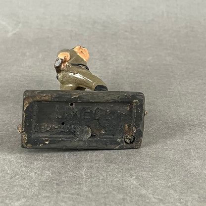 WW2 Tysk Lineol Legetøjssoldat. Original.