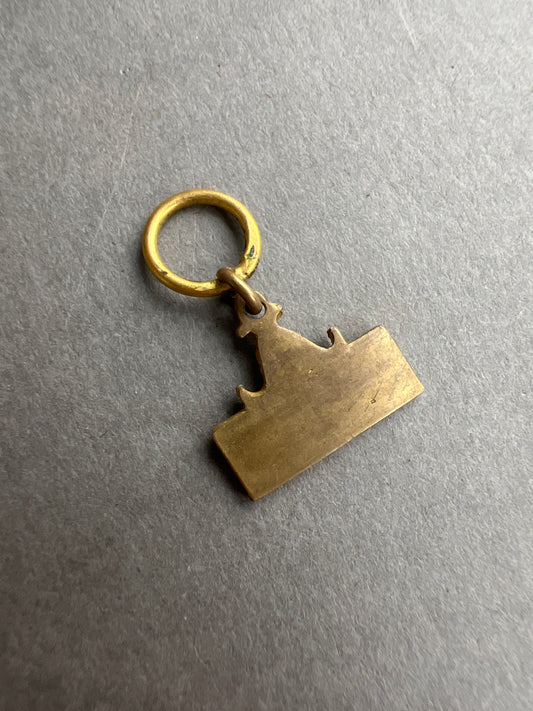 WW1 Tysk/Preussisk "Treudienst" Medalje/spange i miniature. Original.