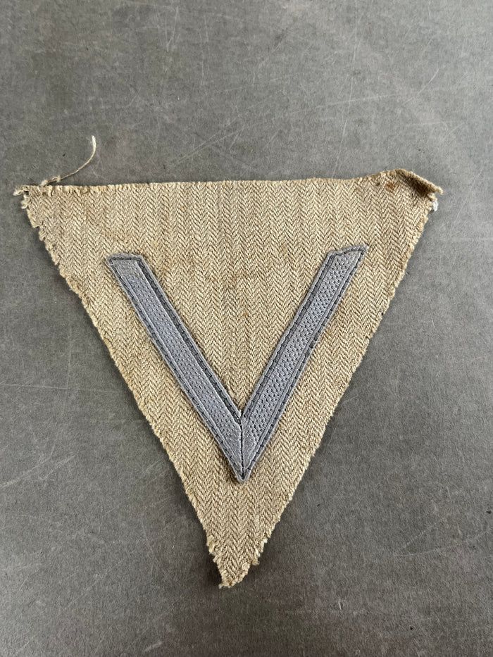WW2 Tysk Wehrmacht Tropisk Rangvinkel. Ubrugt. Sjælden. Original.