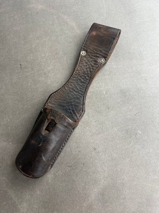 WW2 Tysk K98 Bajonet Frø i Brun. Med fremstiller. Original.
