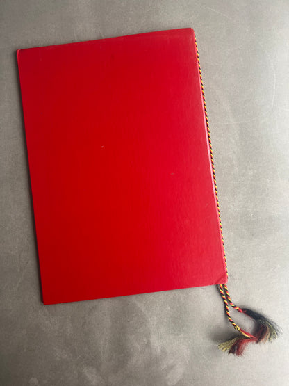 Østtysk DDR Urkunde Mappe med Urkunde. Original.