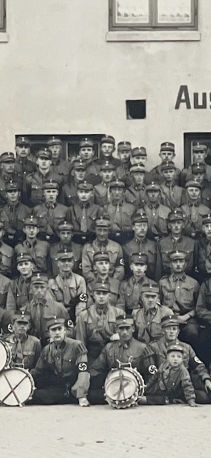 WW2 Tysk Stort SA Billede. Original.