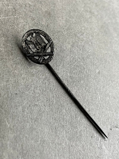 WW2 Tysk "Allgemeine Sturmabzeichen" Miniature. Original.