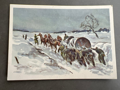 WW2 Tysk Wehrmacht Postkort. Original.
