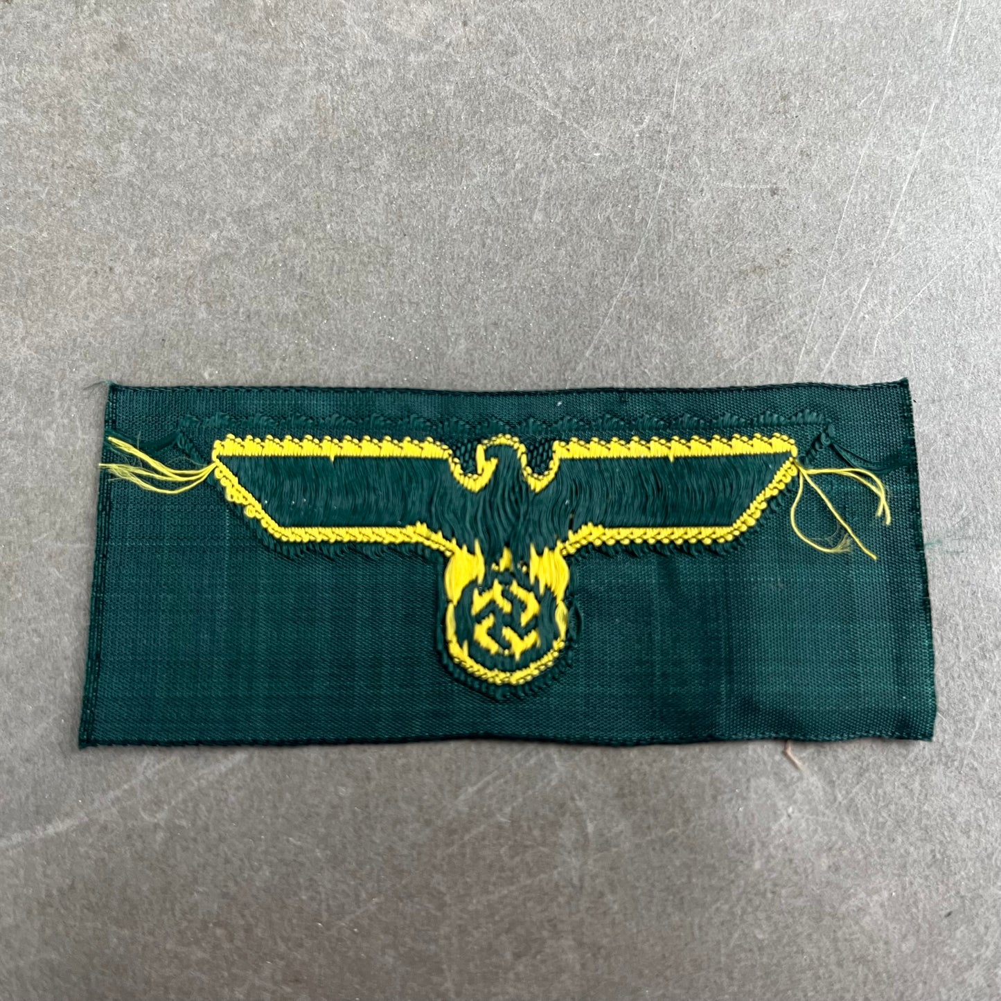 WW2 Tysk Kriegsmarine/Küstenartillerie Skråhue Ørn. Original.