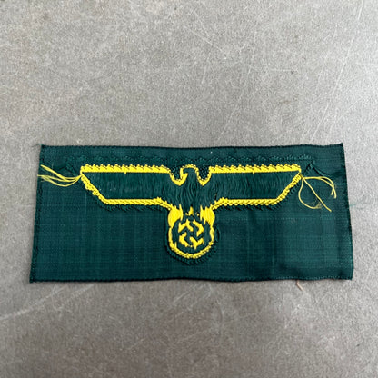 WW2 Tysk Kriegsmarine/Küstenartillerie Skråhue Ørn. Original.