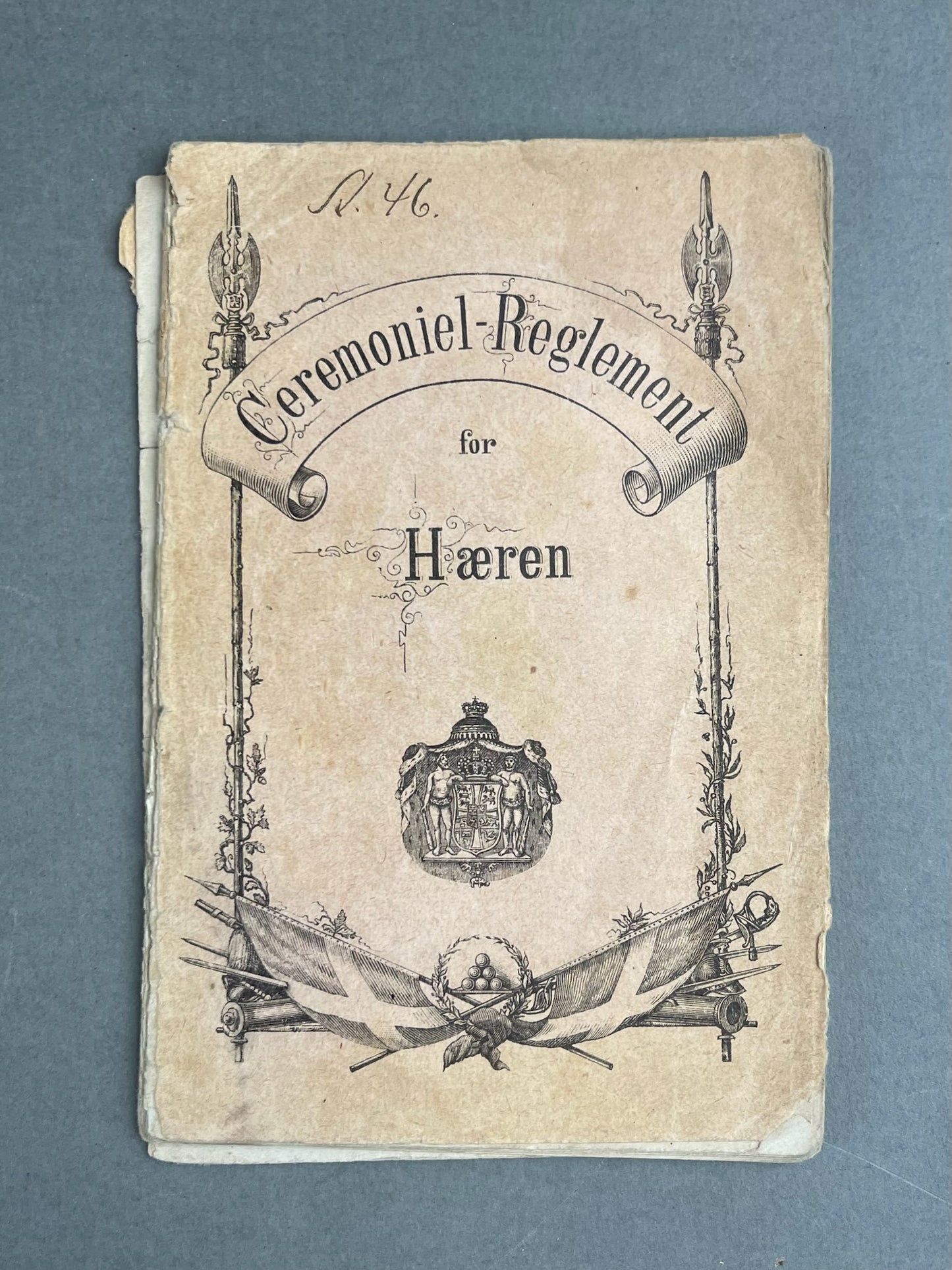 Ældre Lot af militær bøger. Dansk, Tysk og svensk. Original.