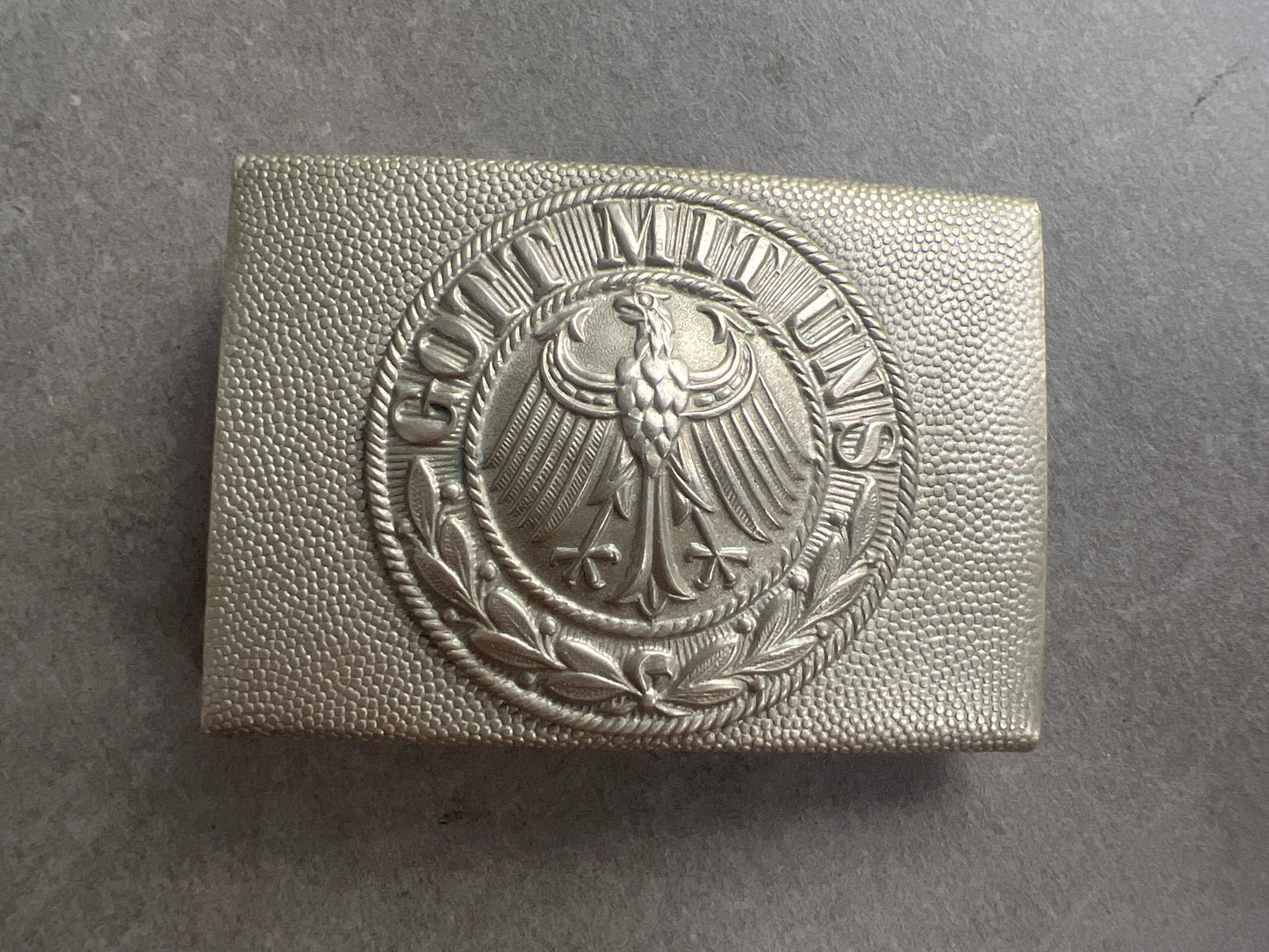 WW2 Tysk Reichsheer Bæltespænde. Fra 1920/1930'erne (Inden AH kom til mangten). Original.