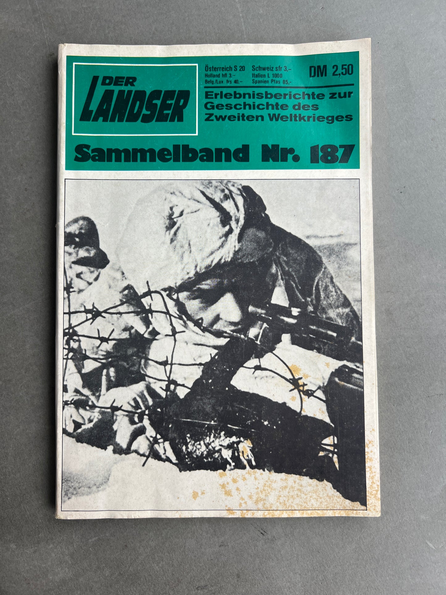 Tysk "Der Landser" Veteranblad. Original.