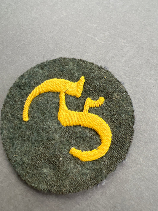 WW2 Tysk Wehrmacht Specialist Ærmemærke. Med fremstiller. Original.