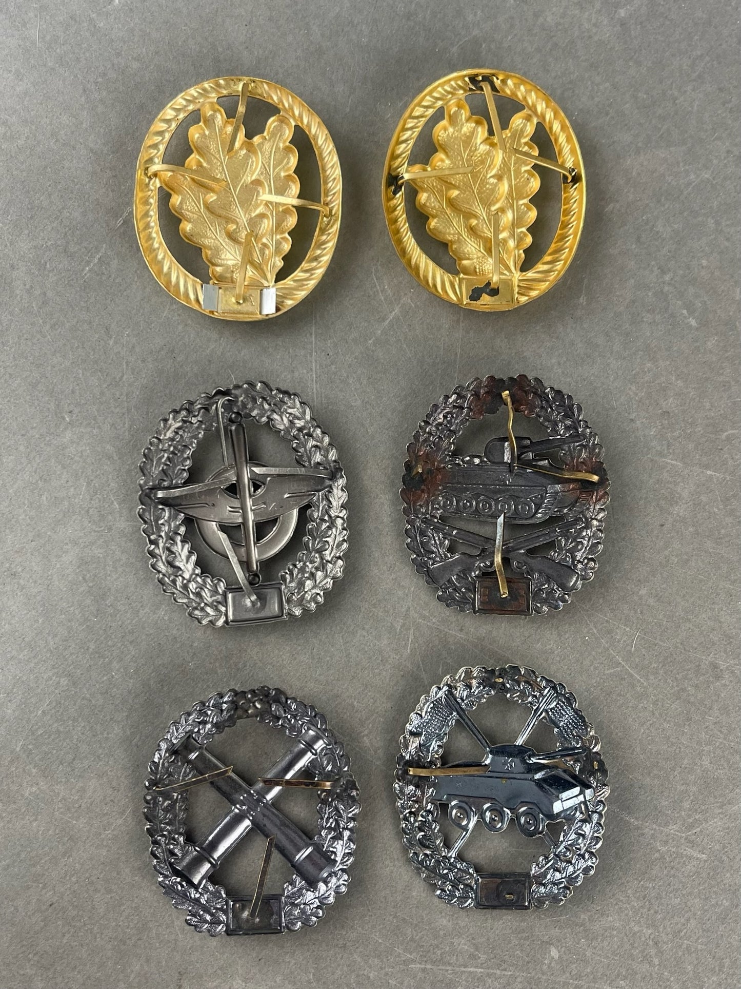 Tyske Militær Mærker. Original.