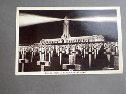 WW2 Fransk/Tysk Postkort. Original.