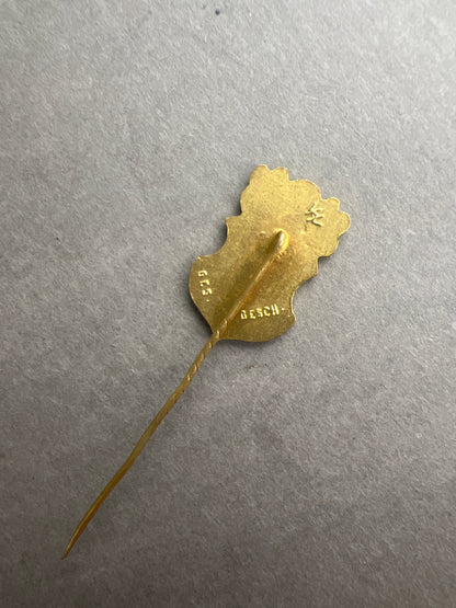 WW2 Tysk DT (Deutscher Turnerbund) Æres Medlemspin. Ses ikke tit. Original.