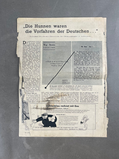 WW2 Tysk "Ritterkreuzträger" lille avis/pjece. Original.
