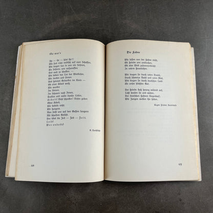 WW2 Tysk Tidlig HJ Sangbog. Sjælden. Original.