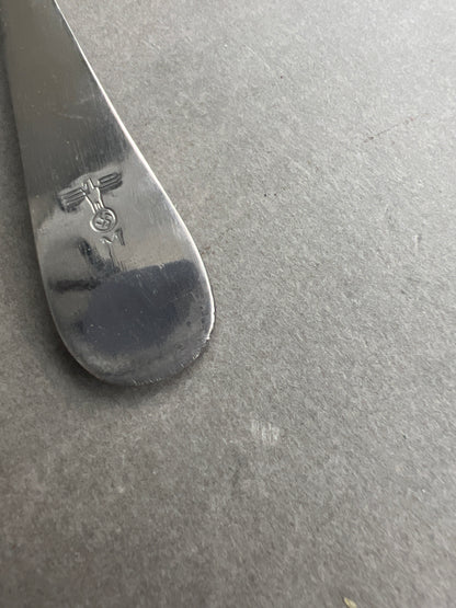 WW2 Tysk Kriegsmarine Kantine Ske. Godt stemplet. Original.