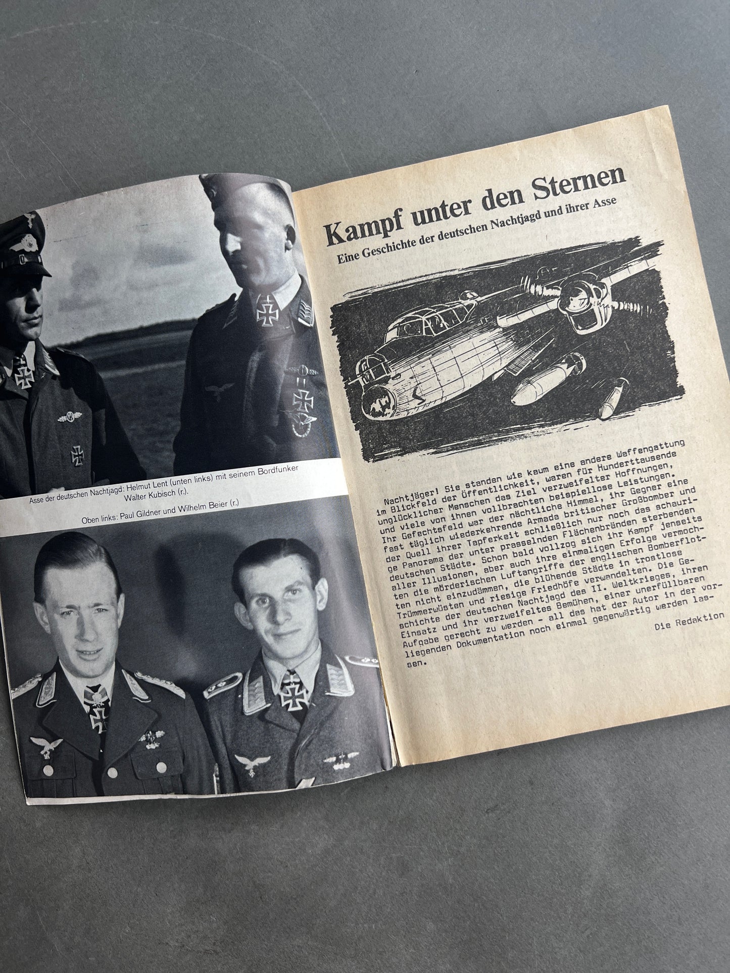 Tysk "Der Landser" Veteranblad. Original.