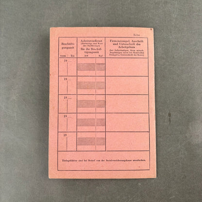 Østtysk DDR Lot af "Medlemsbøger". Original.