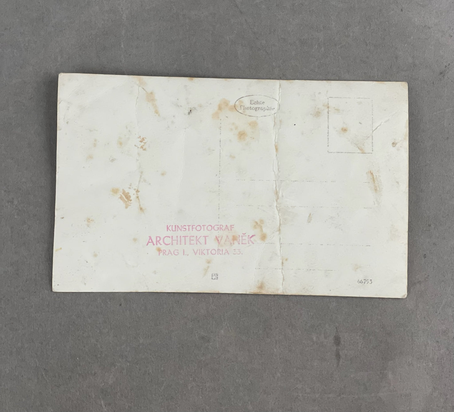 WW2 Tysk Wehrmacht Foto-Postkort. Original.