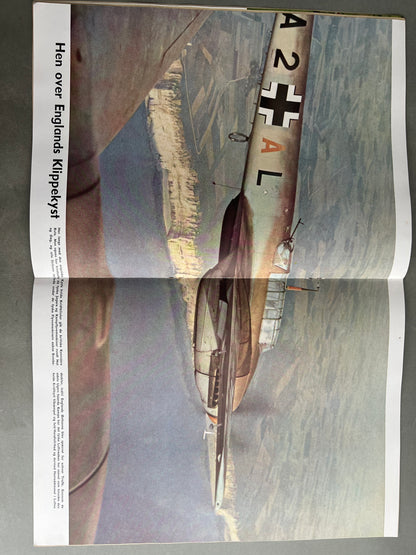 WW2 Tysk/Dansk Signal Blad. Original.