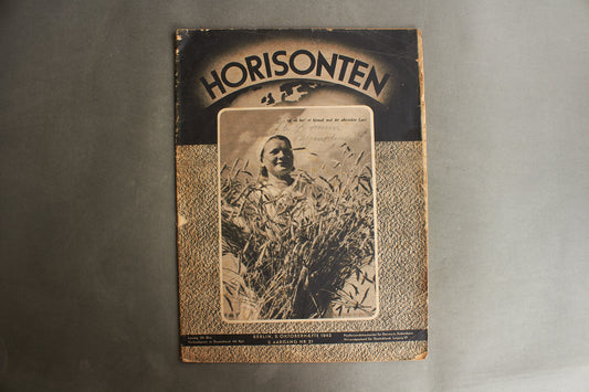 WW2 Dansk Nazistisk "Horisonten" Blad. Original.
