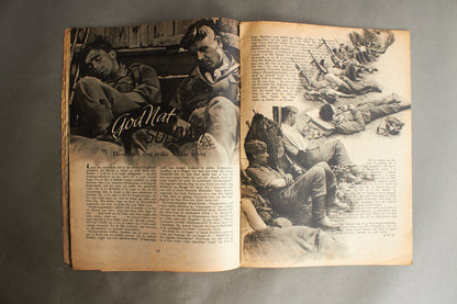WW2 Dansk Nazistisk "Horisonten" Blad. Original.