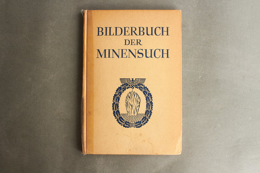 WW2 Tysk Kriegsmarine "Bilderbuch der Minensuch" Bog. Original.