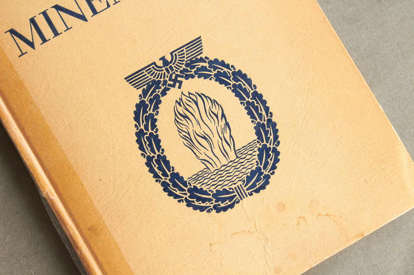 WW2 Tysk Kriegsmarine "Bilderbuch der Minensuch" Bog. Original.