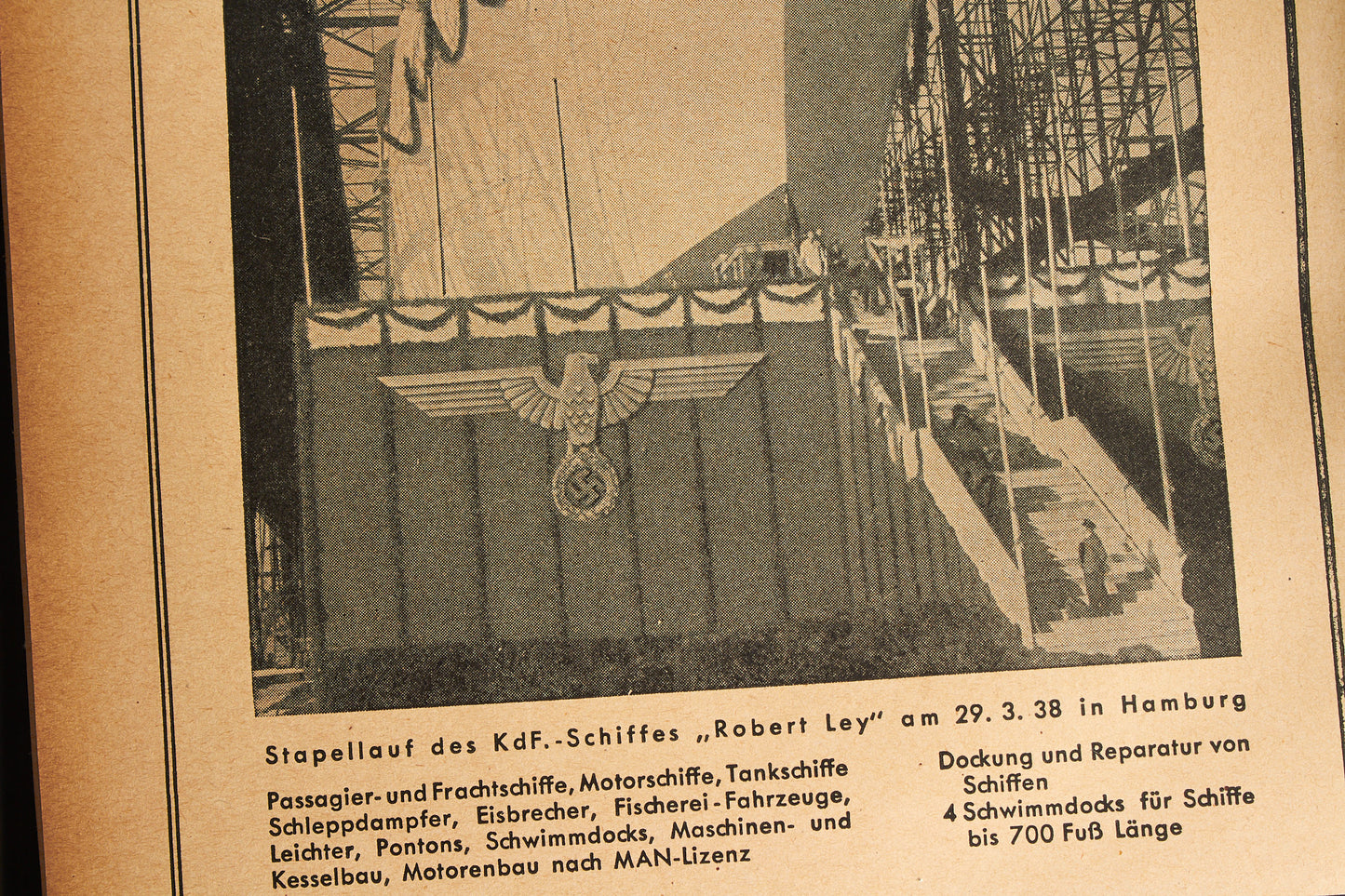 WW2 Tysk Kriegsmarine "Nauticus 1941". Gave fra Kpt.z.See Hugo v. Waldeyer-Hartz. Original.