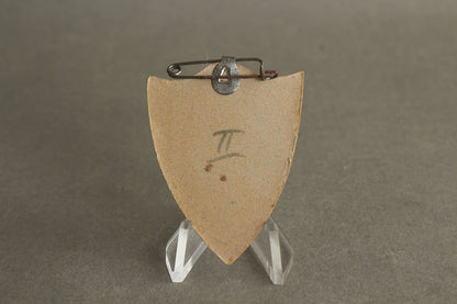WW2 Tysk NSDAP Pap "Ja!" Tinnie fra valget i 1933. Ses ikke tit. Original.