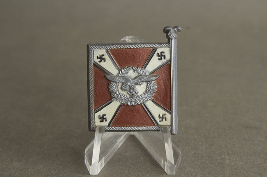 WW2 Tysk WHW Flag/Tinnie. "Luftnachrichten Truppe". Original.