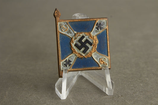 WW2 Tysk WHW Flag/Tinnie. "Kriegsmarine Marineteile". Original.