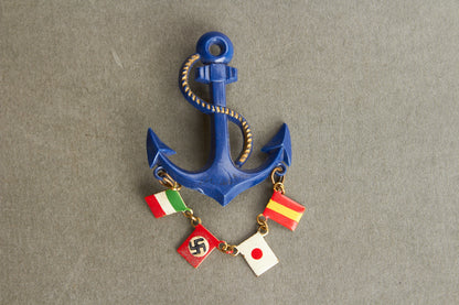 WW2 Tysk Kriegsmarine Tinnie. Sjælden. Original.