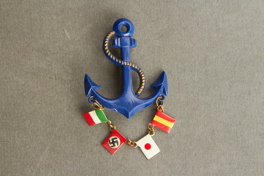 WW2 Tysk Kriegsmarine Tinnie. Sjælden. Original.