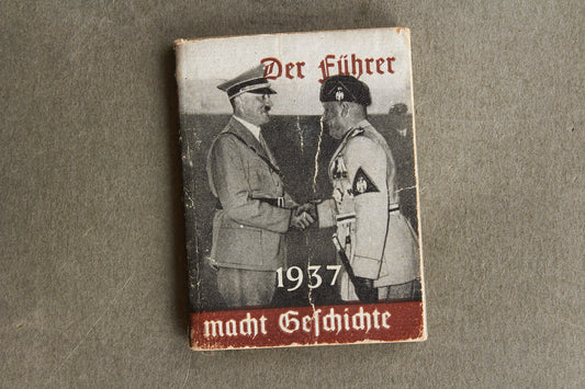 WW2 Tysk Tidlig WHW "Bog" fra 1937. Original.