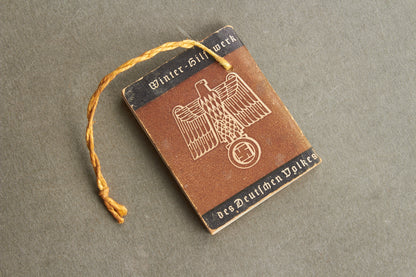 WW2 Tysk Tidlig WHW "Bog" fra 1935. Original.