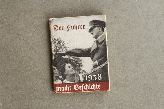 WW2 Tysk Tidlig WHW "Bog" fra 1938. Original.