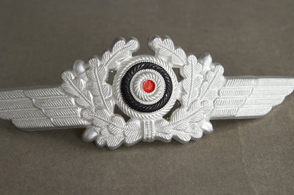 WW2 Tysk Luftwaffe Kasket mærke. Original.